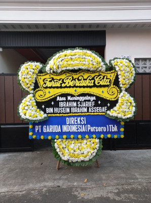 Papan Bunga Duka di Porong
